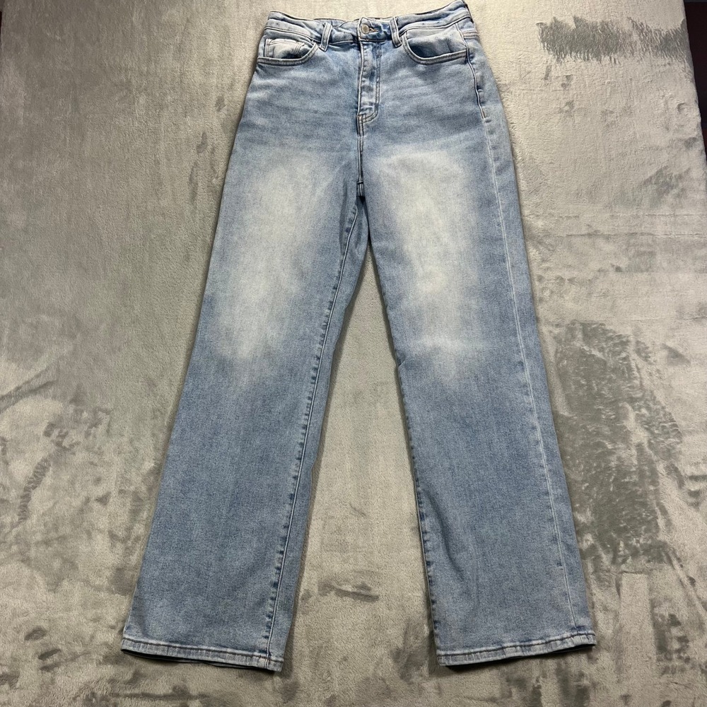 VERVET Flare Jeans Womens 29x31 Light Blue 90s Vintage Style V3132 Stretch Y2K